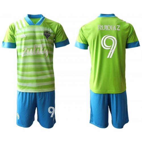 Seattle Sounders Dres Ruidiaz 9 Dječji Domaći 2020/21 Kratkih Rukava Seattle Sounders Dres Ruidiaz 9 Dječji Domaći 2020/21 Kratkih Rukava
